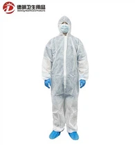 Vienreiz lietojams drošības kombinezons no neaustiem materiāliem